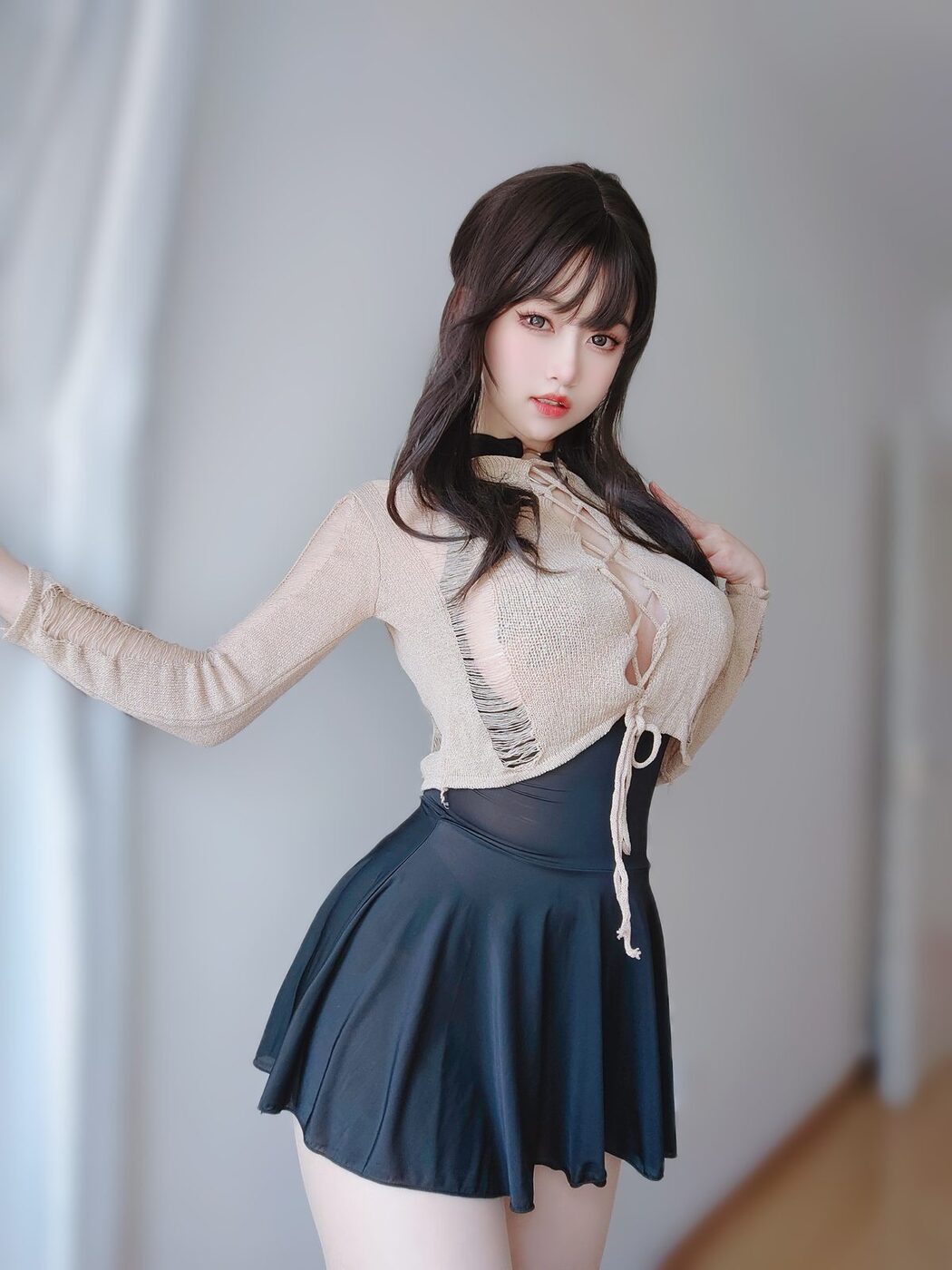 Coser@女主K – 初秋穿搭 Part1