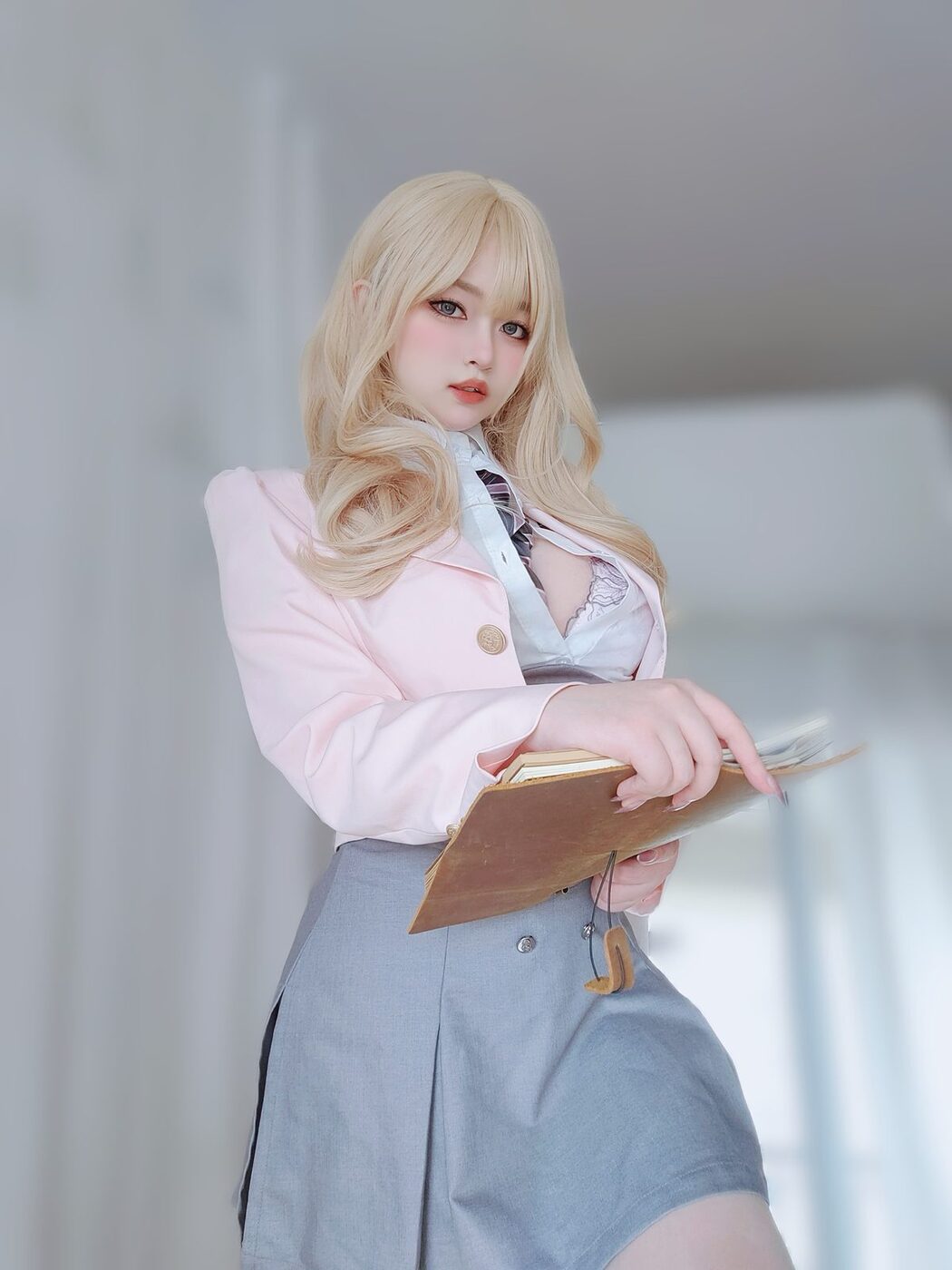 Coser@女主K – 催眠傲娇的前辈