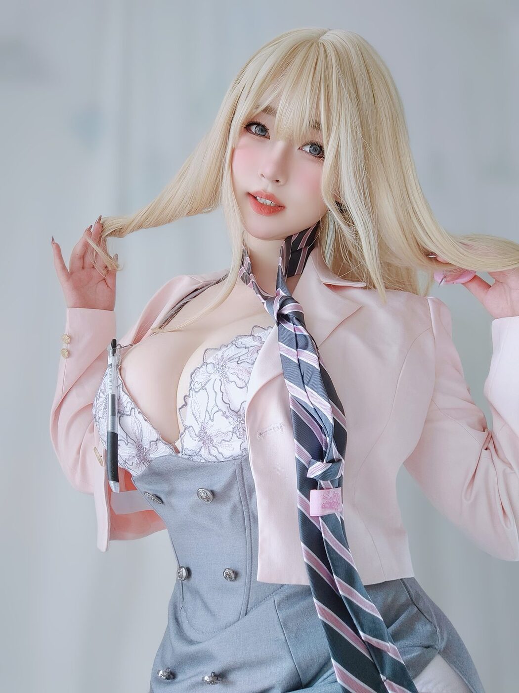 Coser@女主K – 催眠傲娇的前辈