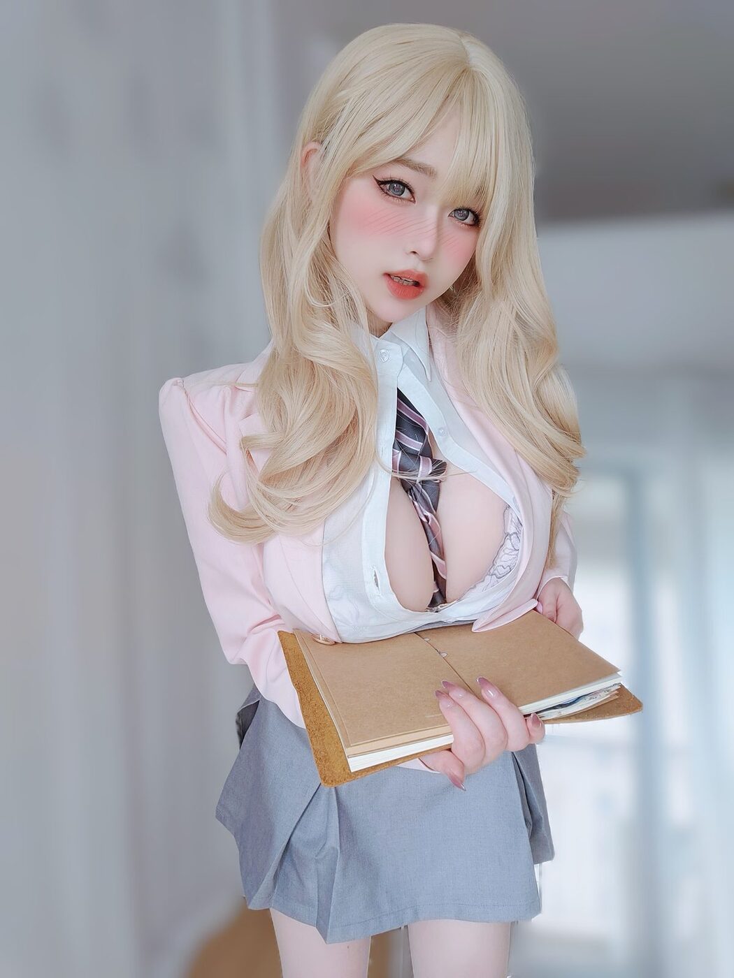 Coser@女主K – 催眠傲娇的前辈