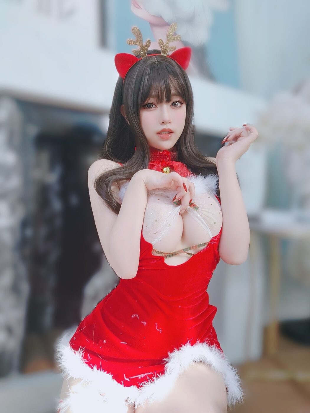 Coser@女主K – 圣诞麋鹿 Part1