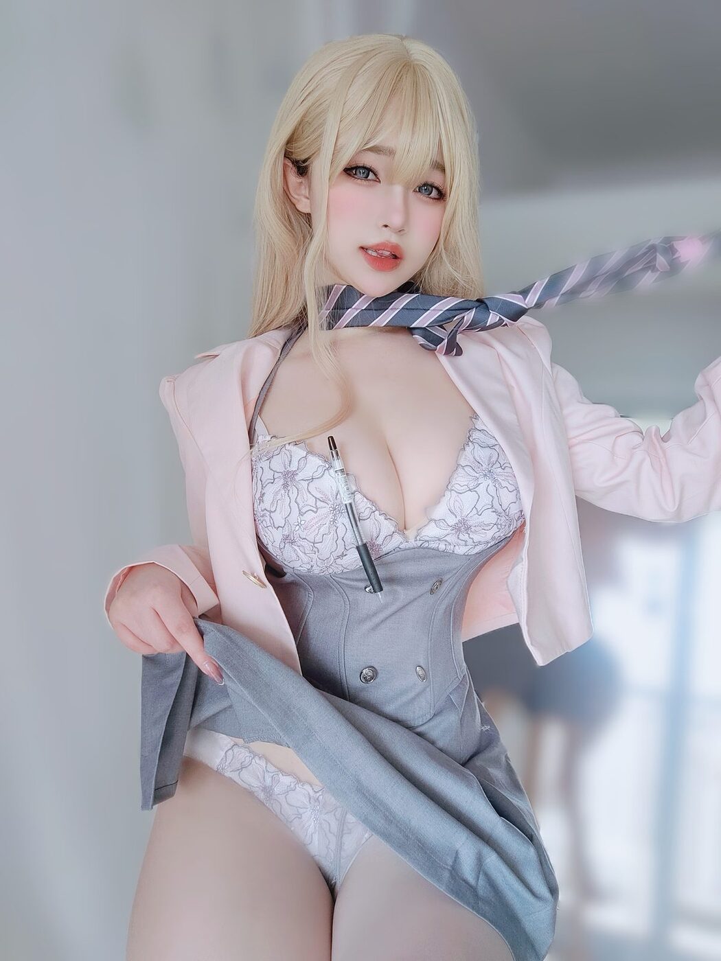 Coser@女主K – 催眠傲娇的前辈