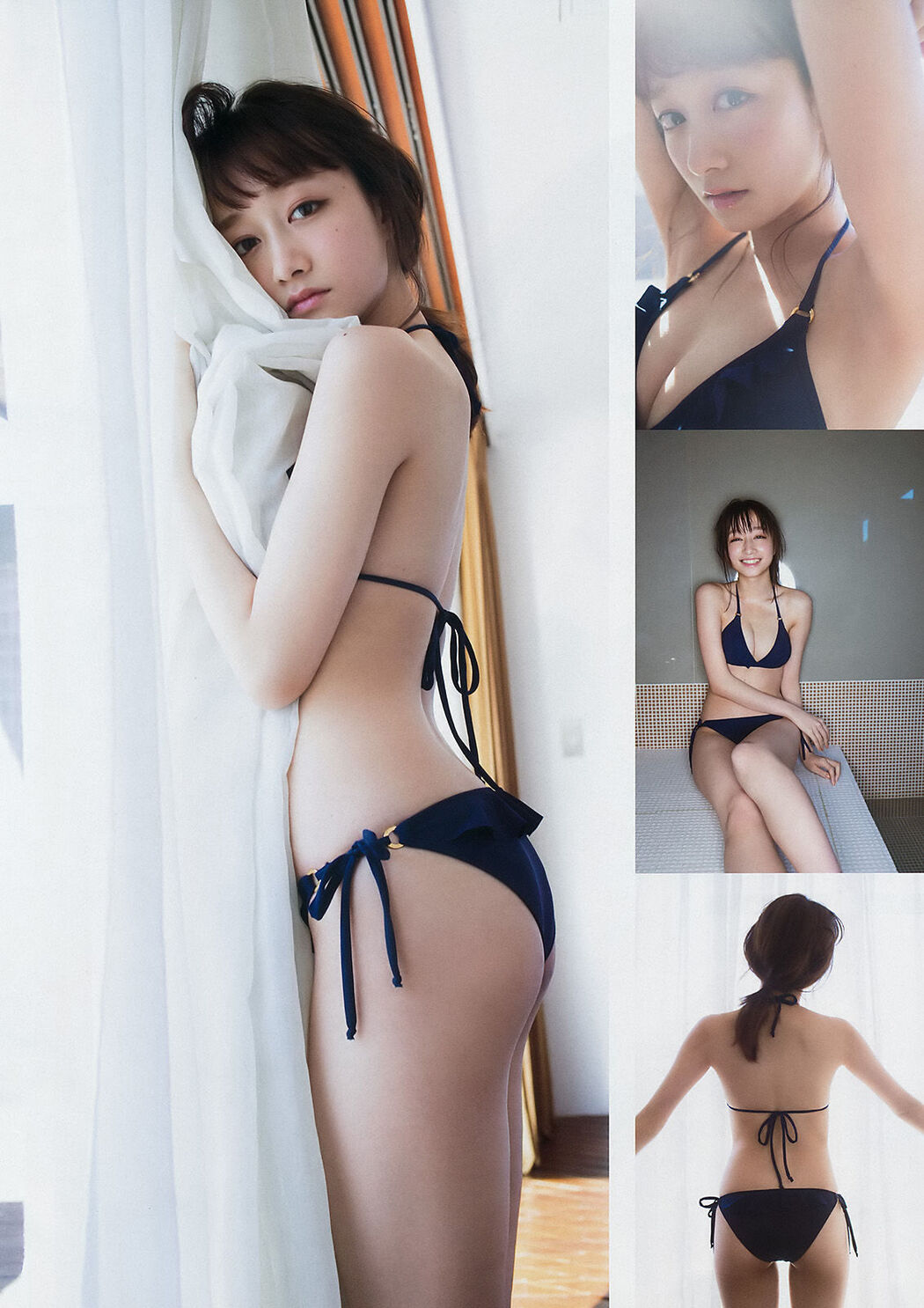 [Young Magazine] Fukushima Yukana and Saree Ikegami 2018 No.08 Photo Magazine