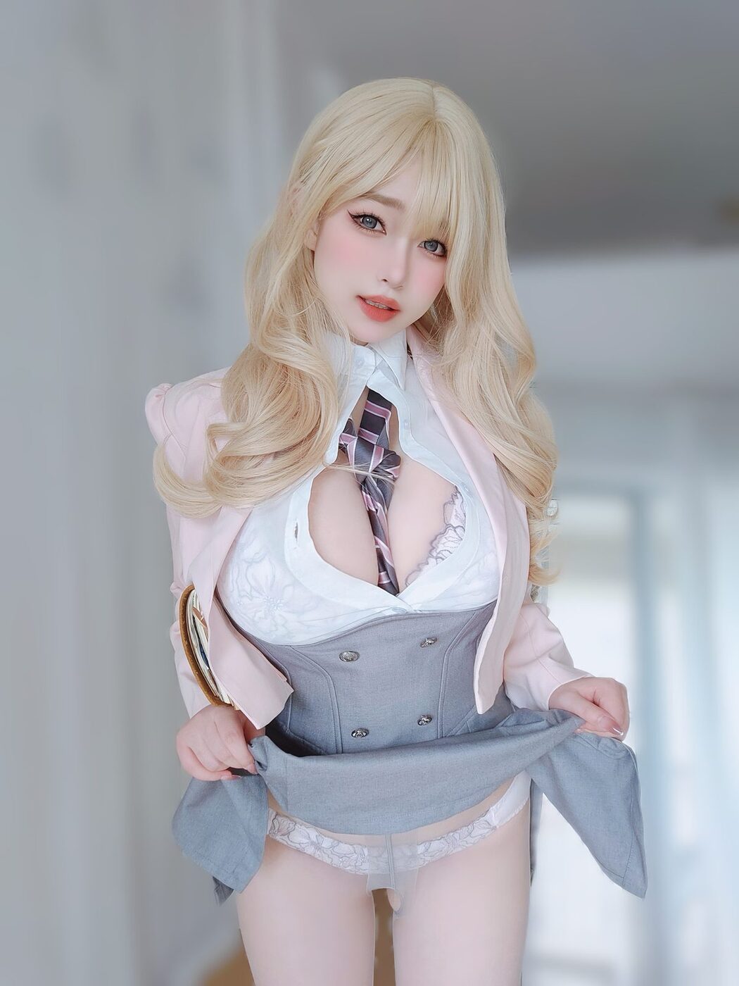 Coser@女主K – 催眠傲娇的前辈