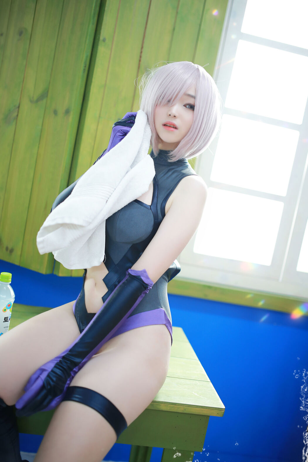 [Net Red COSER] Korean Girl BamBi - Fate_Grand Order - Mash Kyrielight (Shielder)