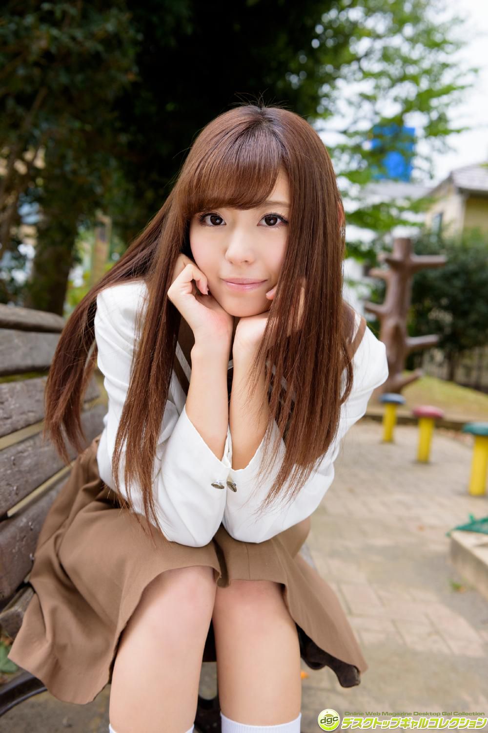 Yui Ko Hyuga "The New Star of グラビア界☆Looking forward to the appearance of a beautiful beauty in uniform" [DGC]