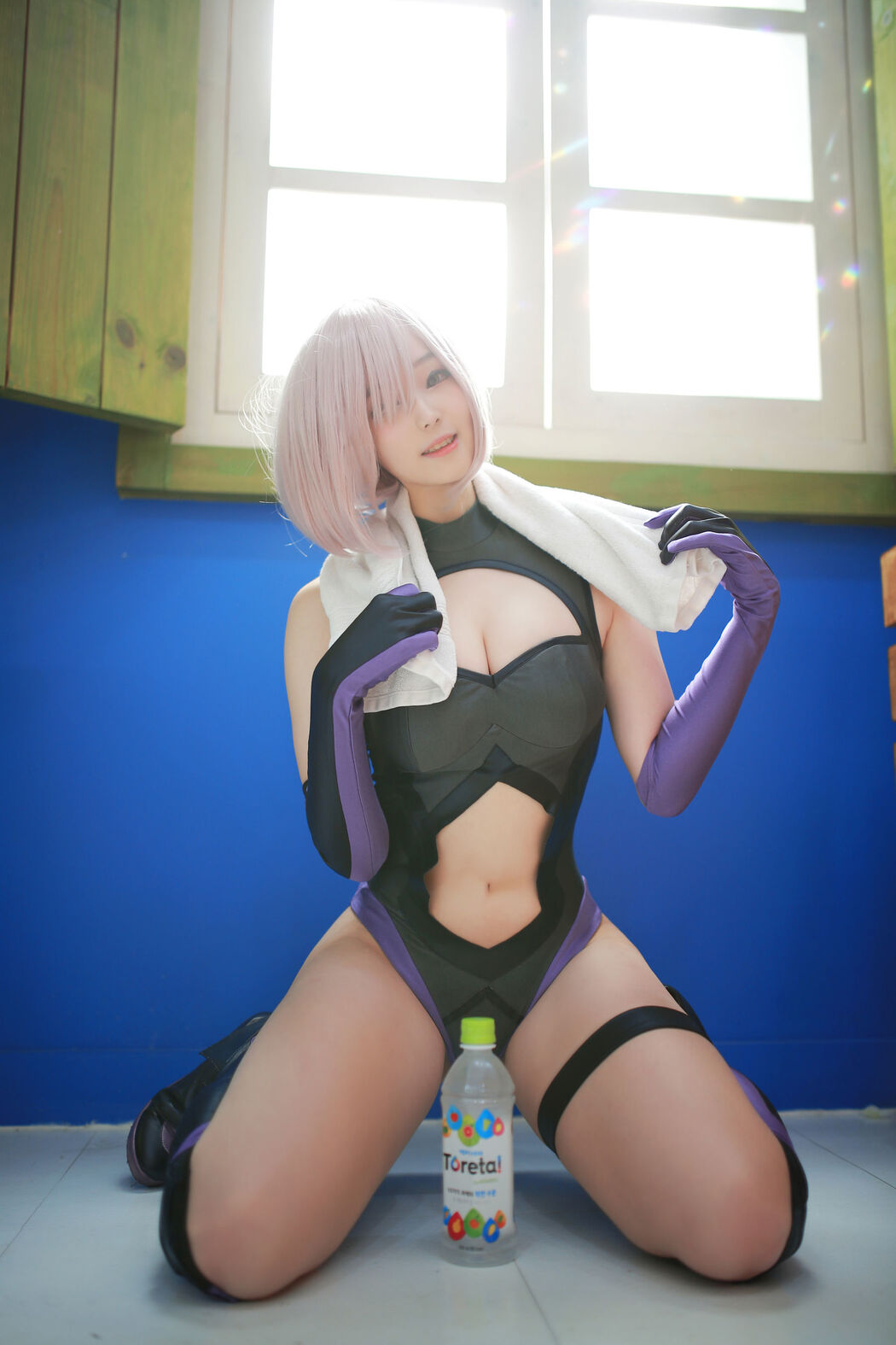 [Net Red COSER] Korean Girl BamBi - Fate_Grand Order - Mash Kyrielight (Shielder)