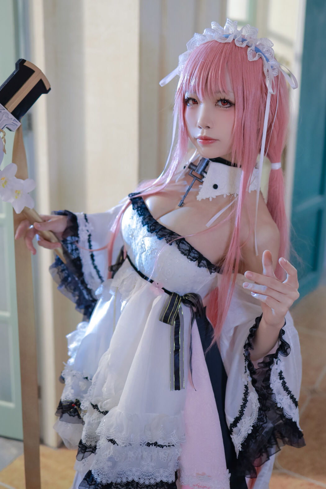 [Net Red COSER] Anime blogger Shui Miao aqua - Perseus