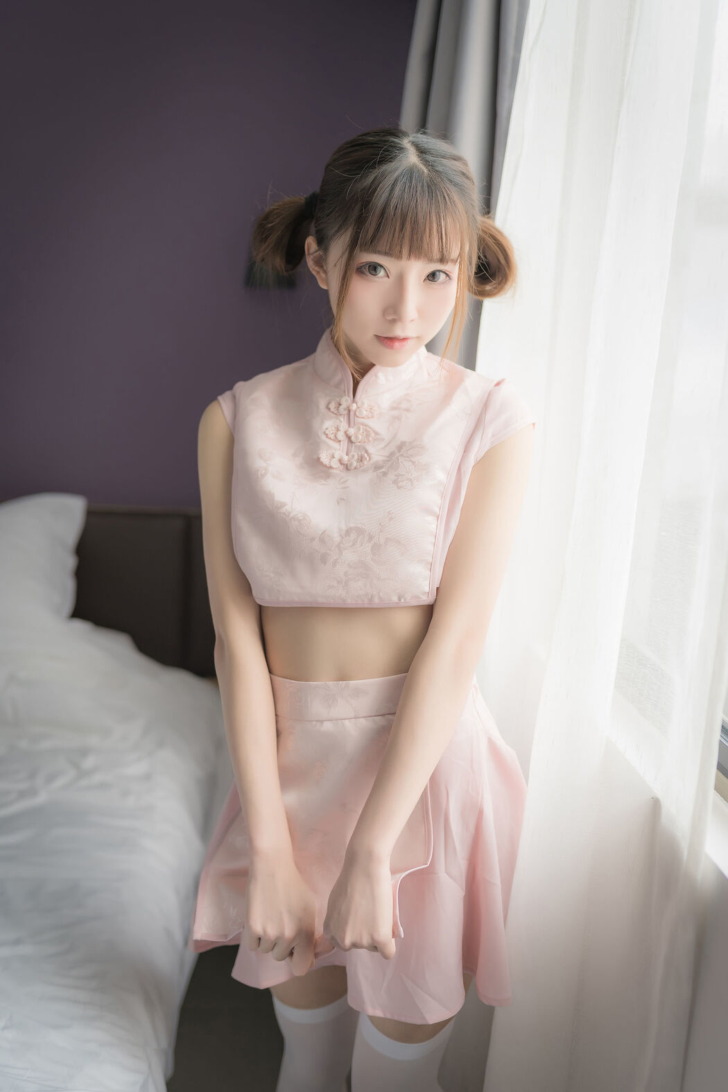 [Net Red COSER] Anime blogger Kitaro_ Kitaro - pink dumpling