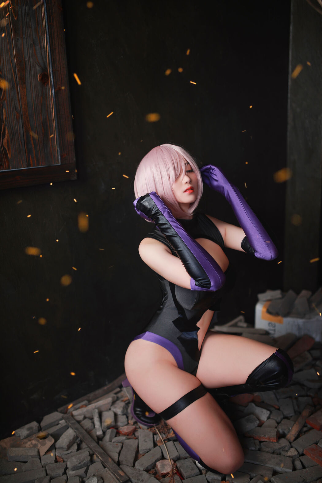 [Net Red COSER] Korean Girl BamBi - Fate_Grand Order - Mash Kyrielight (Shielder)