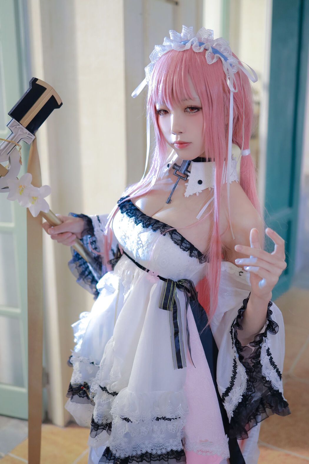 [Net Red COSER] Anime blogger Shui Miao aqua - Perseus