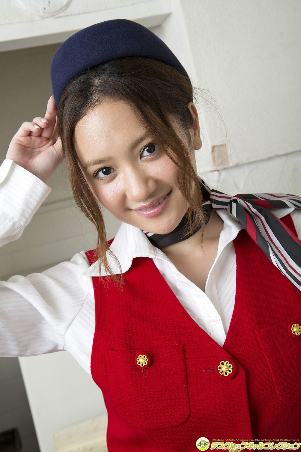 Yume Hazuki / Yume Hazuki << White and transparent skin and marshmallow G cup! >> [DGC] NO.1198