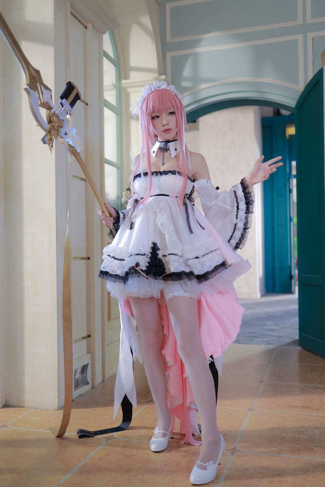 [Net Red COSER] Anime blogger Shui Miao aqua - Perseus