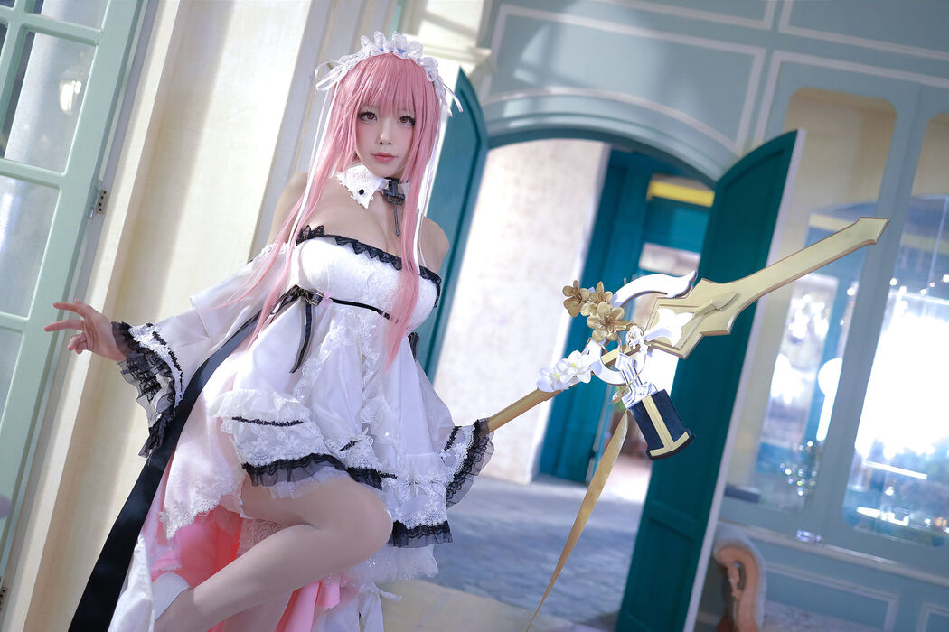 [Net Red COSER] Anime blogger Shui Miao aqua - Perseus