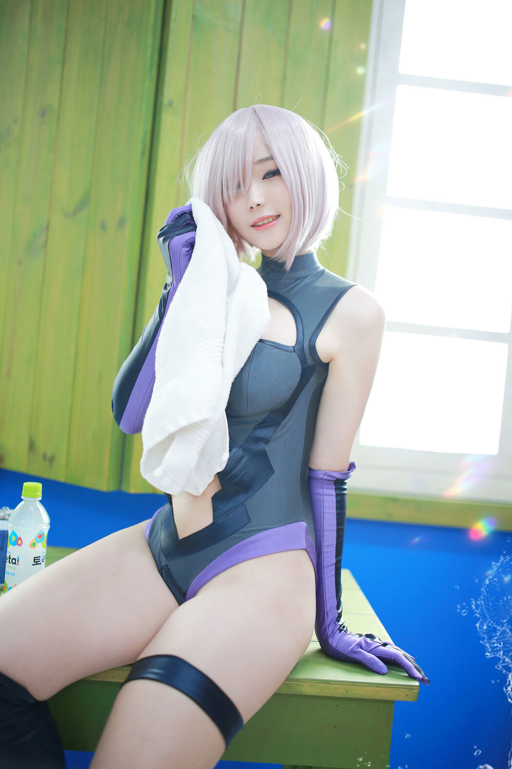 [Net Red COSER] Korean Girl BamBi - Fate_Grand Order - Mash Kyrielight (Shielder)