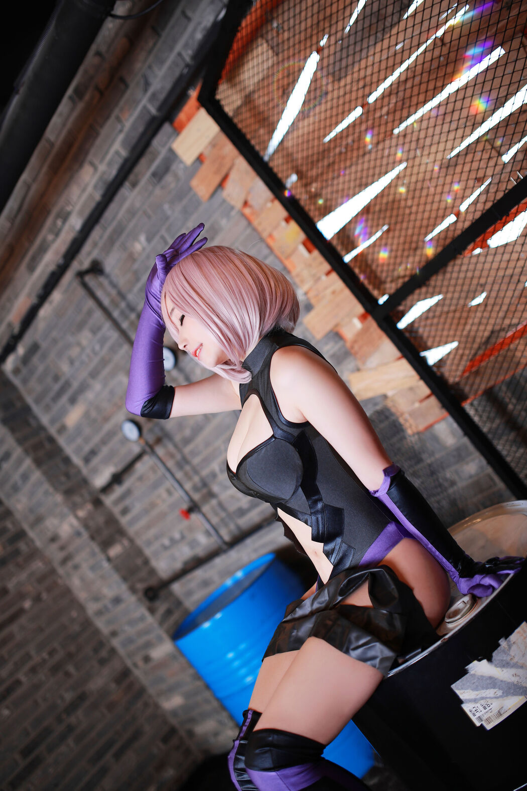 [Net Red COSER] Korean Girl BamBi - Fate_Grand Order - Mash Kyrielight (Shielder)