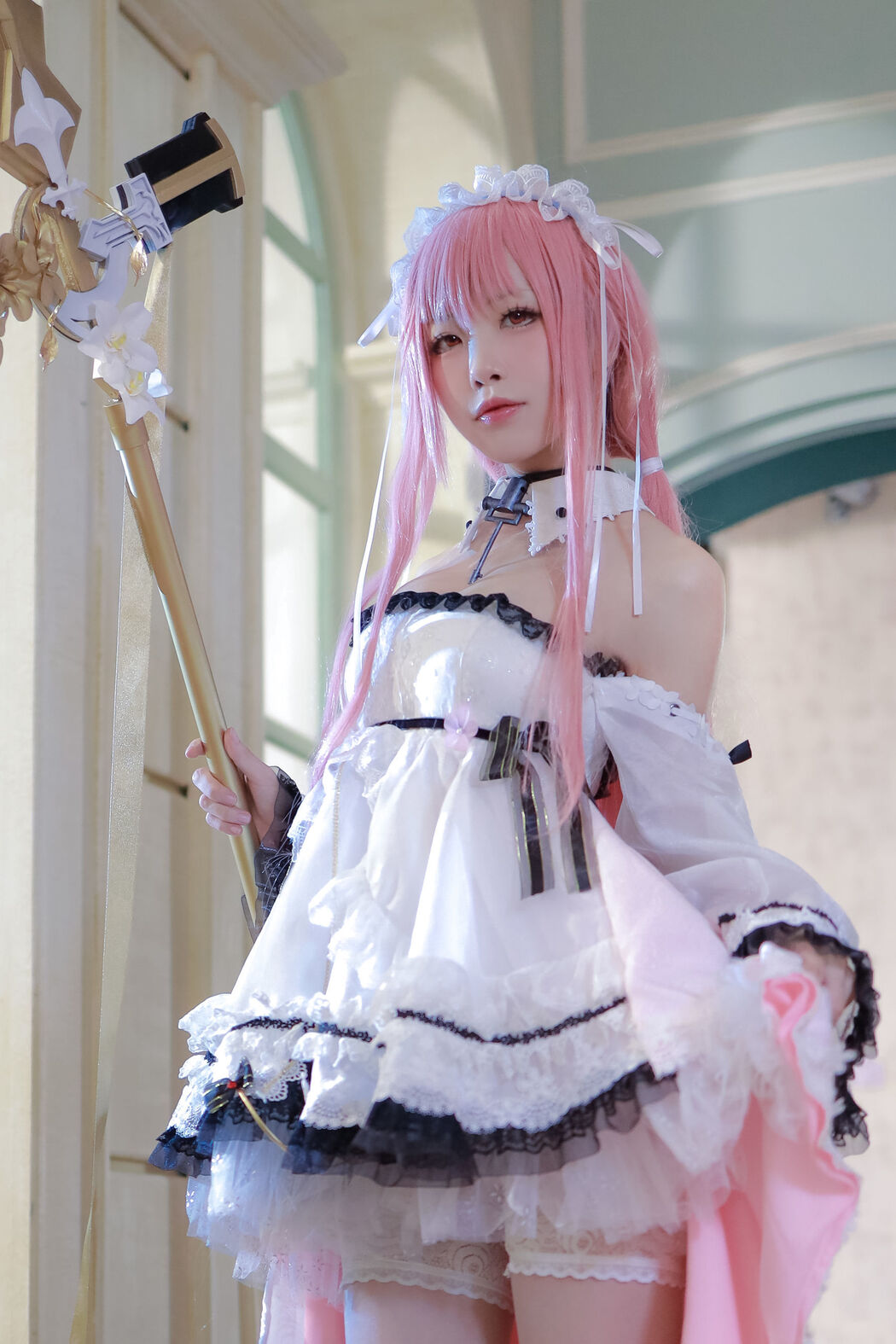 [Net Red COSER] Anime blogger Shui Miao aqua - Perseus