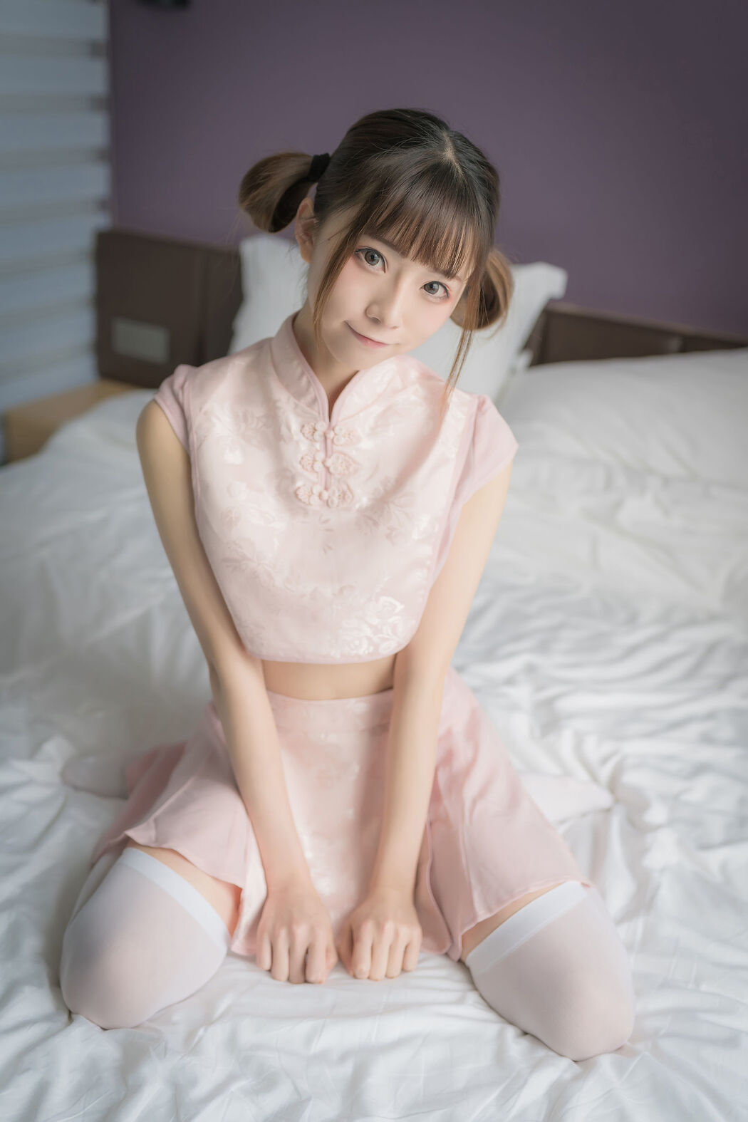 [Net Red COSER] Anime blogger Kitaro_ Kitaro - pink dumpling