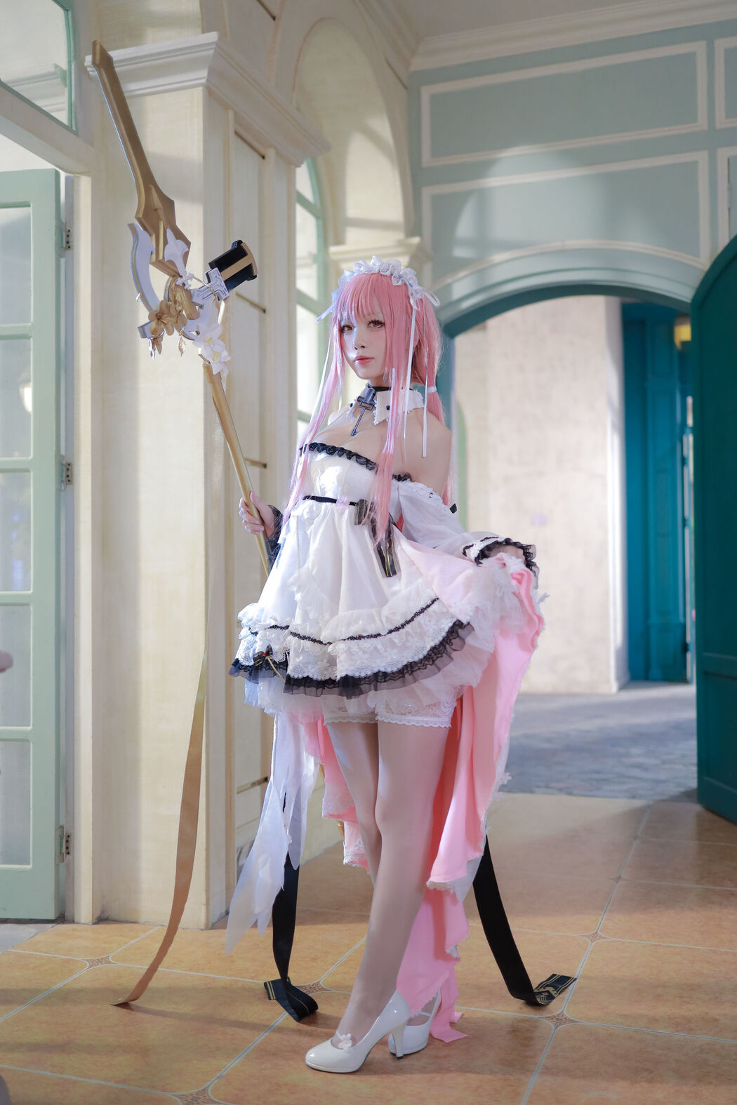 [Net Red COSER] Anime blogger Shui Miao aqua - Perseus