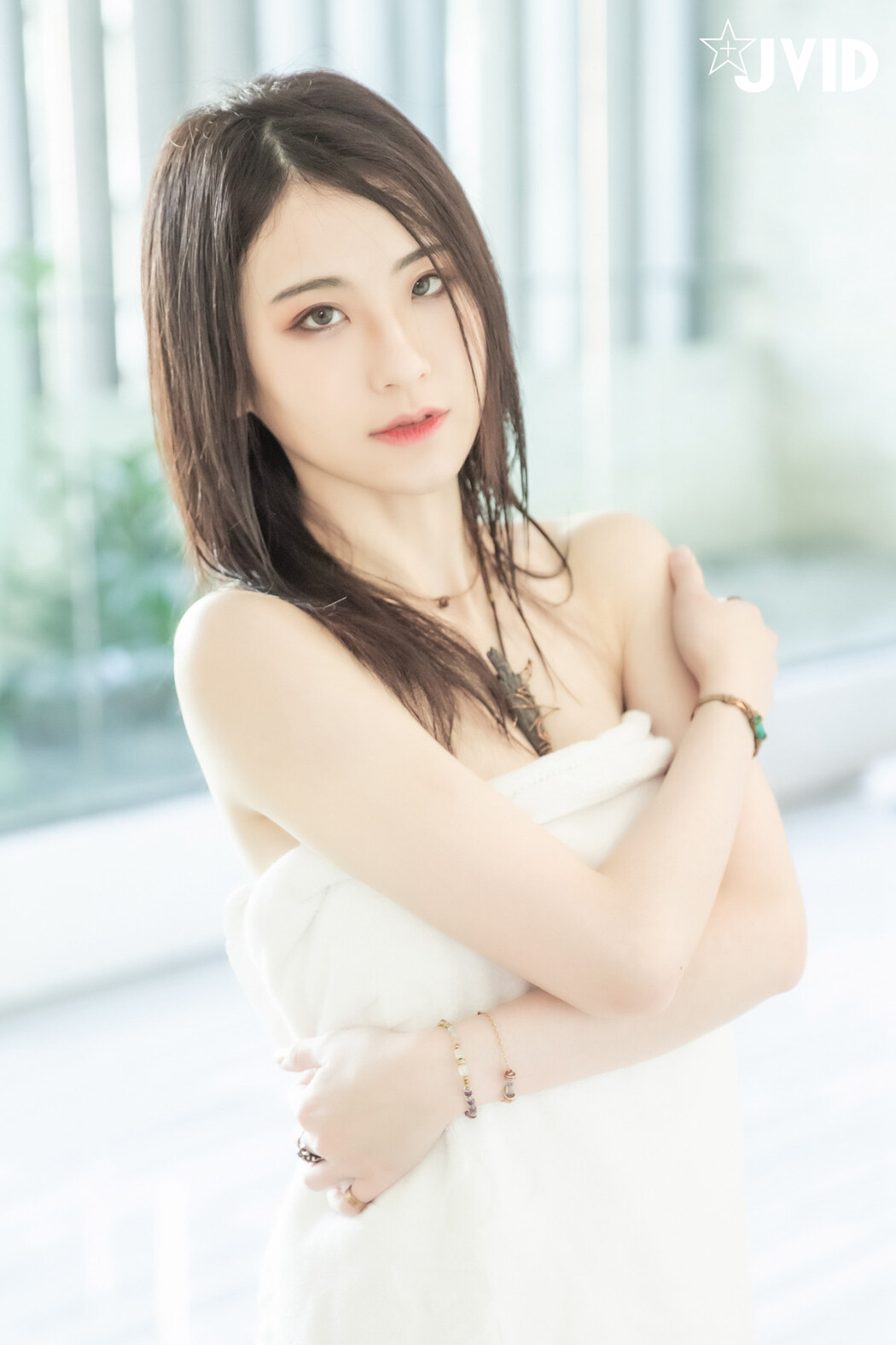 JVID精品 雪白美乳「阿黎」濕身、淋浴、裸泡無遮掩全露!