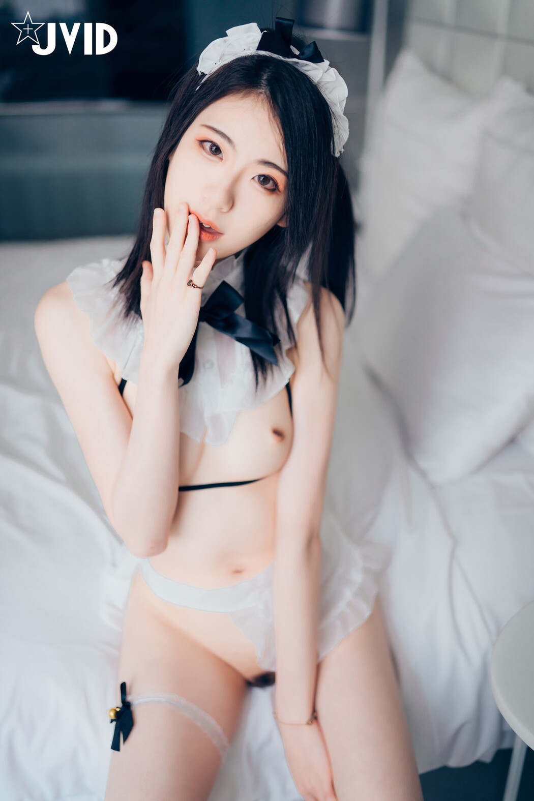 JVID精品 全裸無碼,個人最大尺度!! 神正阿黎個人最大尺度!!超甜美女僕降臨!!隱藏版尺度暴表! Set.02