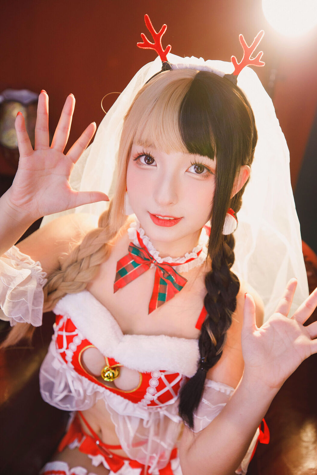 Coser@神楽坂真冬 Vol.074 绝对企画-圣诞小鹿 鹿の恩返し Part1