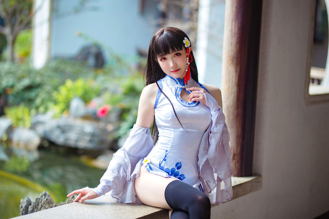 [Internet Celebrity COSER Photo] Coser Guashi Sauce Benefits - Azur Lane Yat Sen Cover Photo