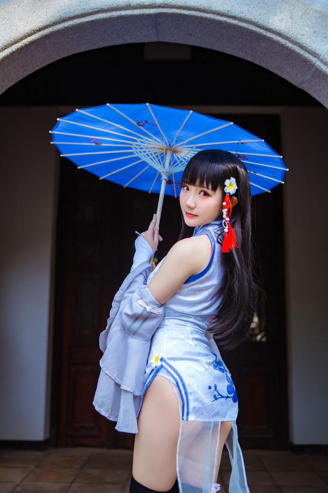 [Internet Celebrity COSER Photo] Coser Guashi Sauce Benefits - Azur Lane Yat Sen