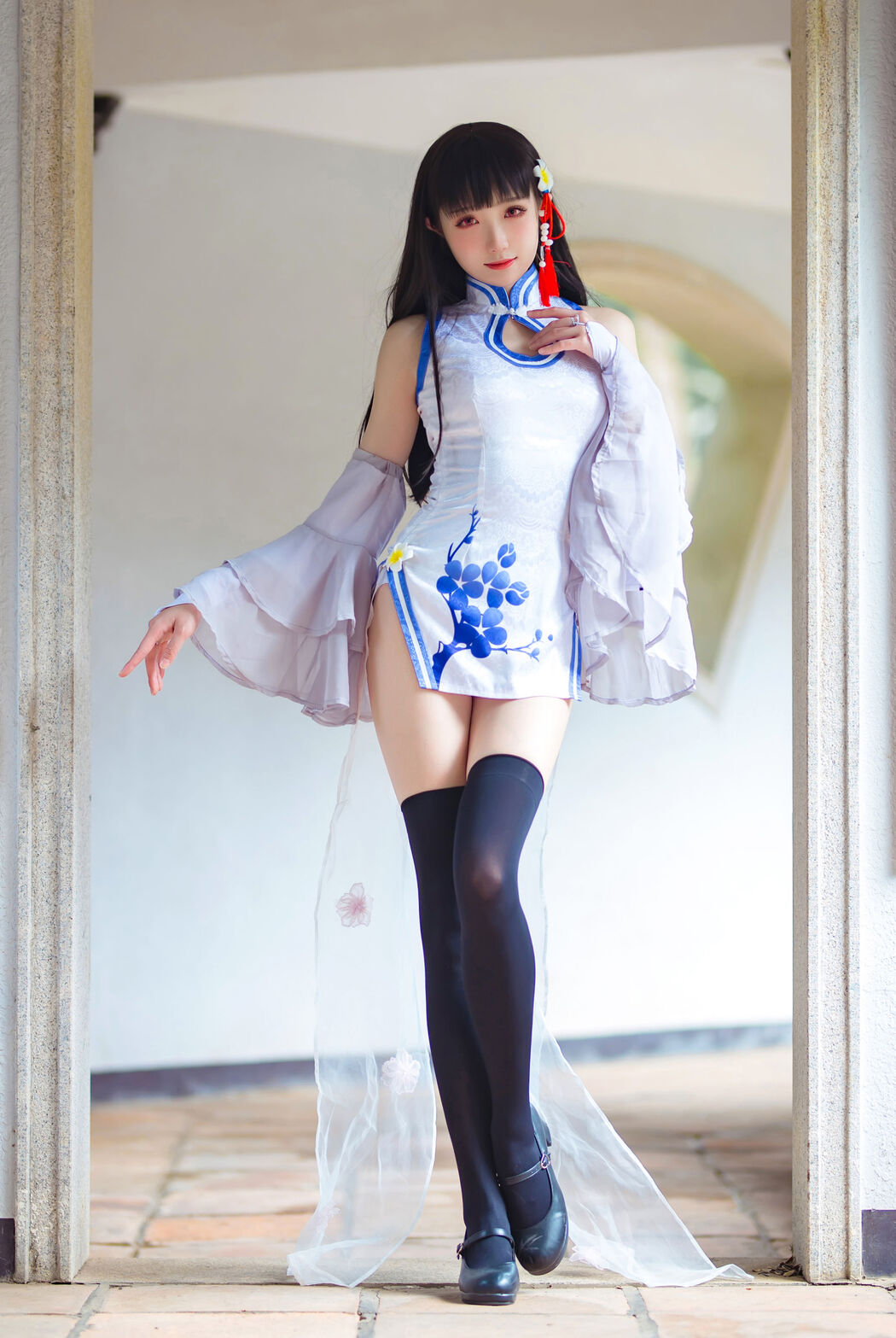 [Internet Celebrity COSER Photo] Coser Guashi Sauce Benefits - Azur Lane Yat Sen