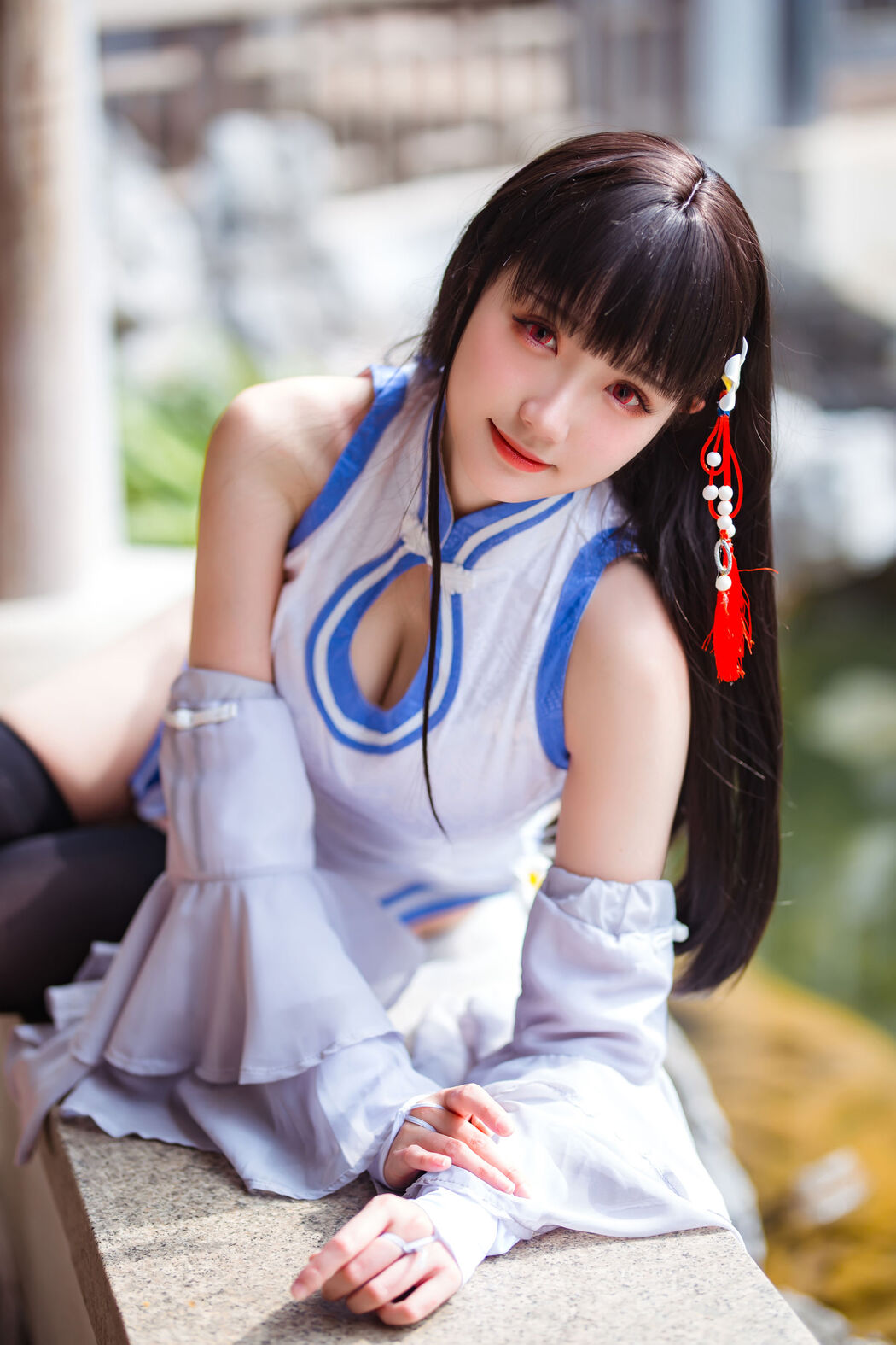 [Internet Celebrity COSER Photo] Coser Guashi Sauce Benefits - Azur Lane Yat Sen