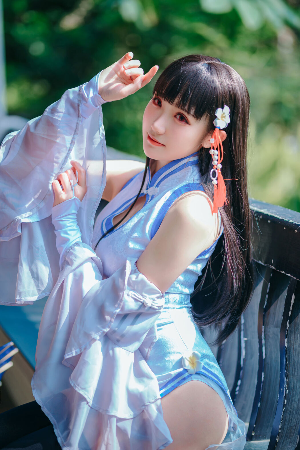 [Internet Celebrity COSER Photo] Coser Guashi Sauce Benefits - Azur Lane Yat Sen