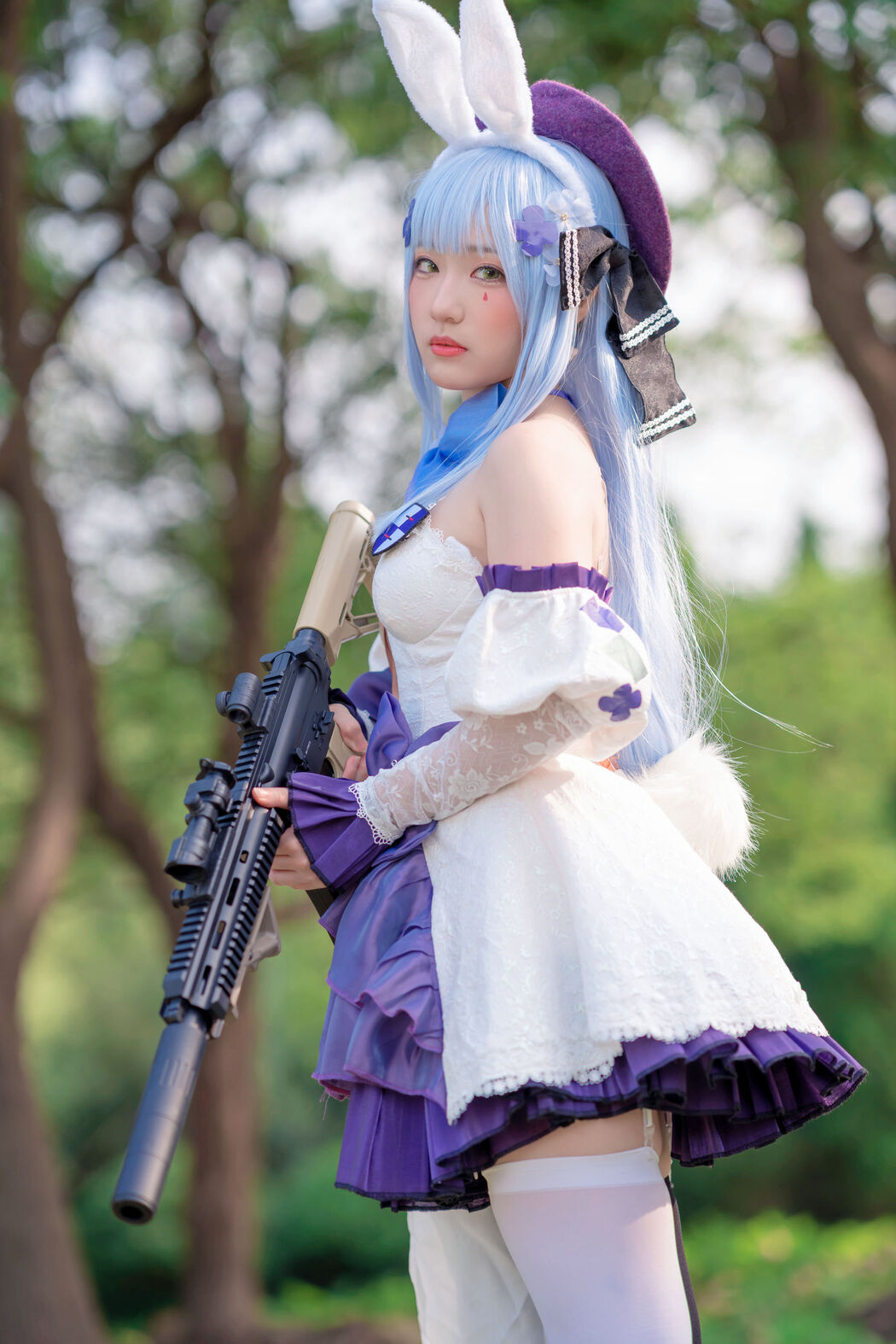 [Internet celebrity COSER photo] Anime blogger Mime Mimei - Girls Frontline HK416