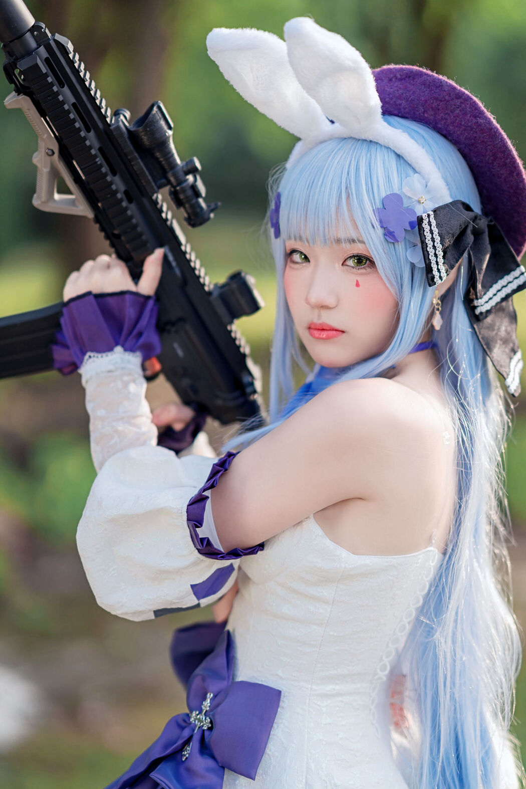 [Internet celebrity COSER photo] Anime blogger Mime Mimei - Girls Frontline HK416