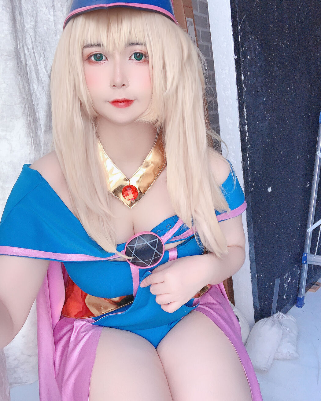 [Net Red COSER Photo] Uy Uy - Dark Magicial Girl
