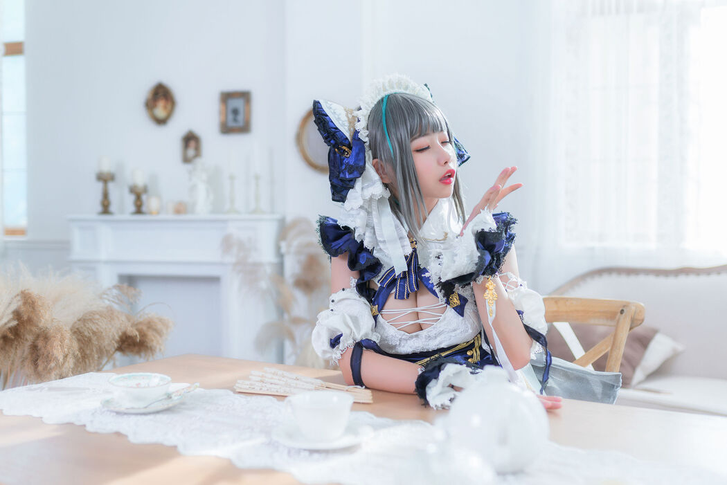 [Internet celebrity COSER photo] Weibo girl Momoko Kwai Kwai - Cheshire