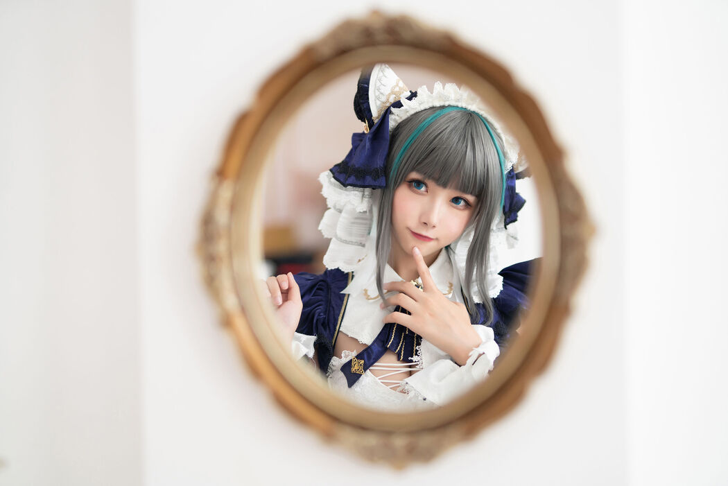 [Internet celebrity COSER photo] Weibo girl Momoko Kwai Kwai - Cheshire