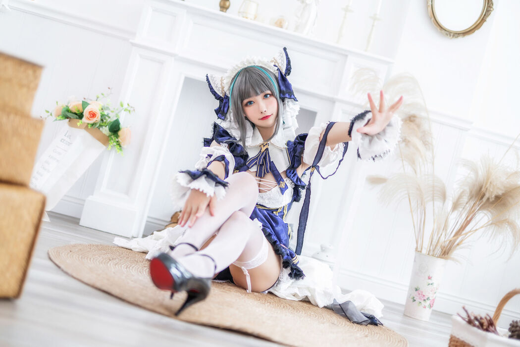 [Internet celebrity COSER photo] Weibo girl Momoko Kwai Kwai - Cheshire