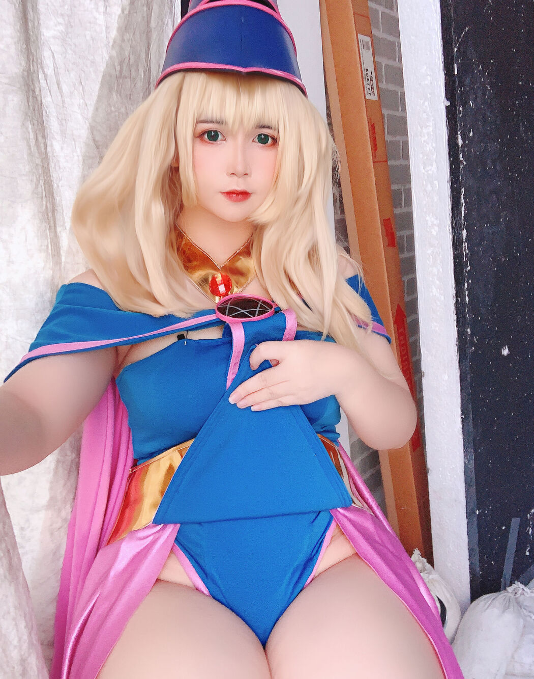 [Net Red COSER Photo] Uy Uy - Dark Magicial Girl