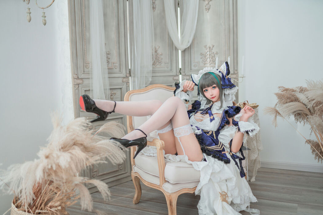 [Internet celebrity COSER photo] Weibo girl Momoko Kwai Kwai - Cheshire