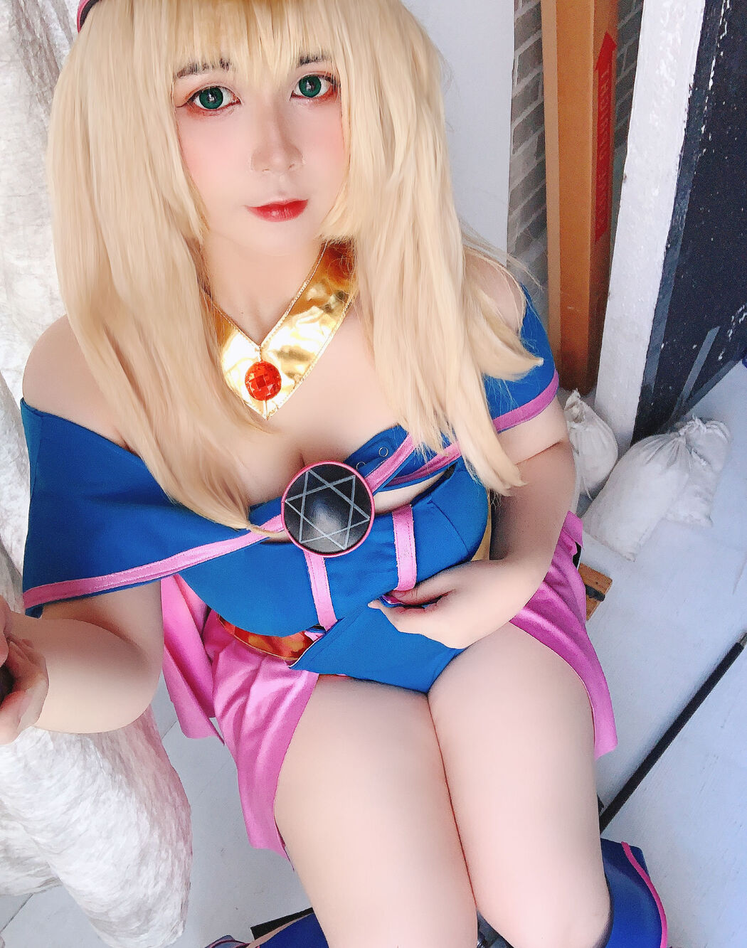 [Net Red COSER Photo] Uy Uy - Dark Magicial Girl