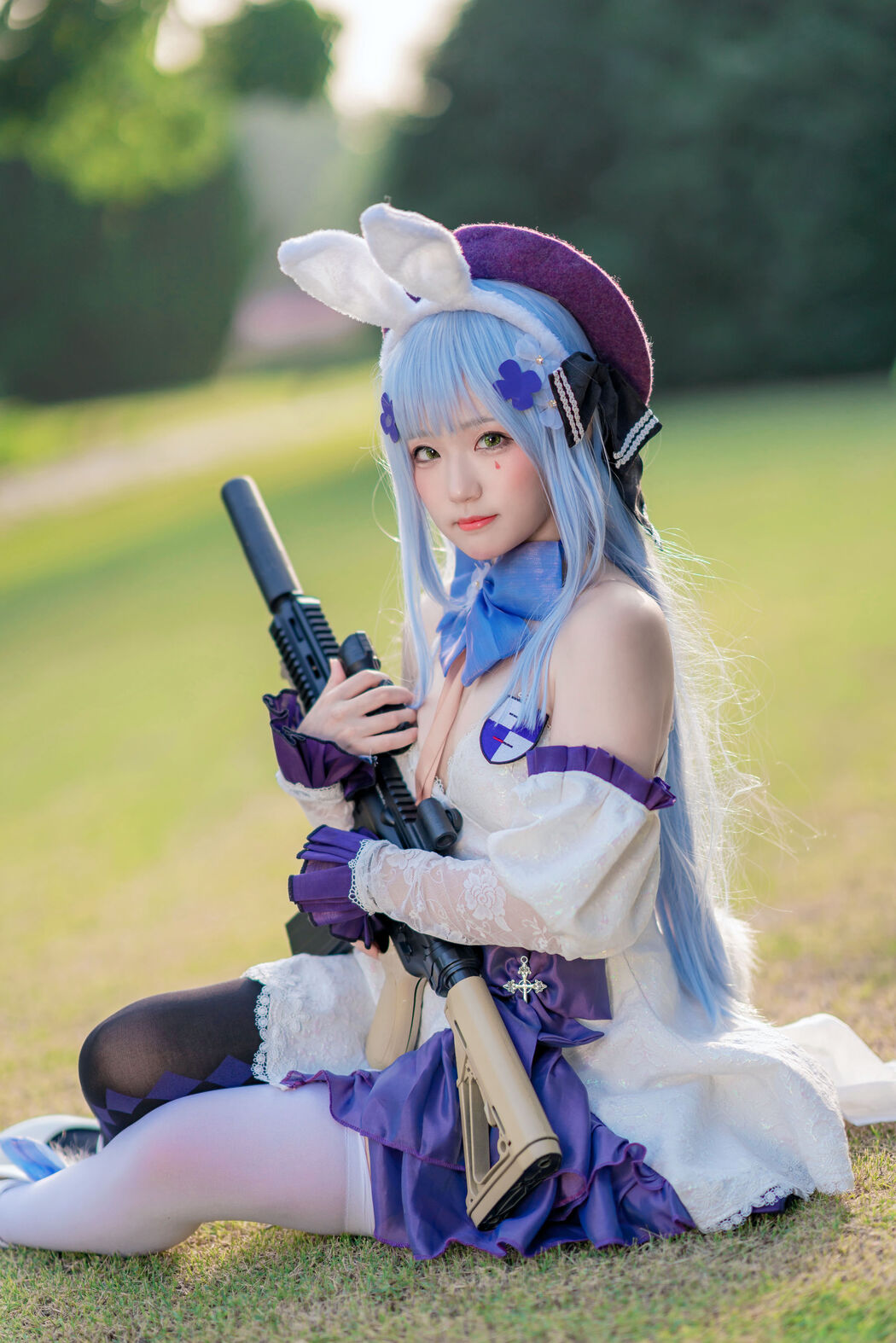 [Internet celebrity COSER photo] Anime blogger Mime Mimei - Girls Frontline HK416