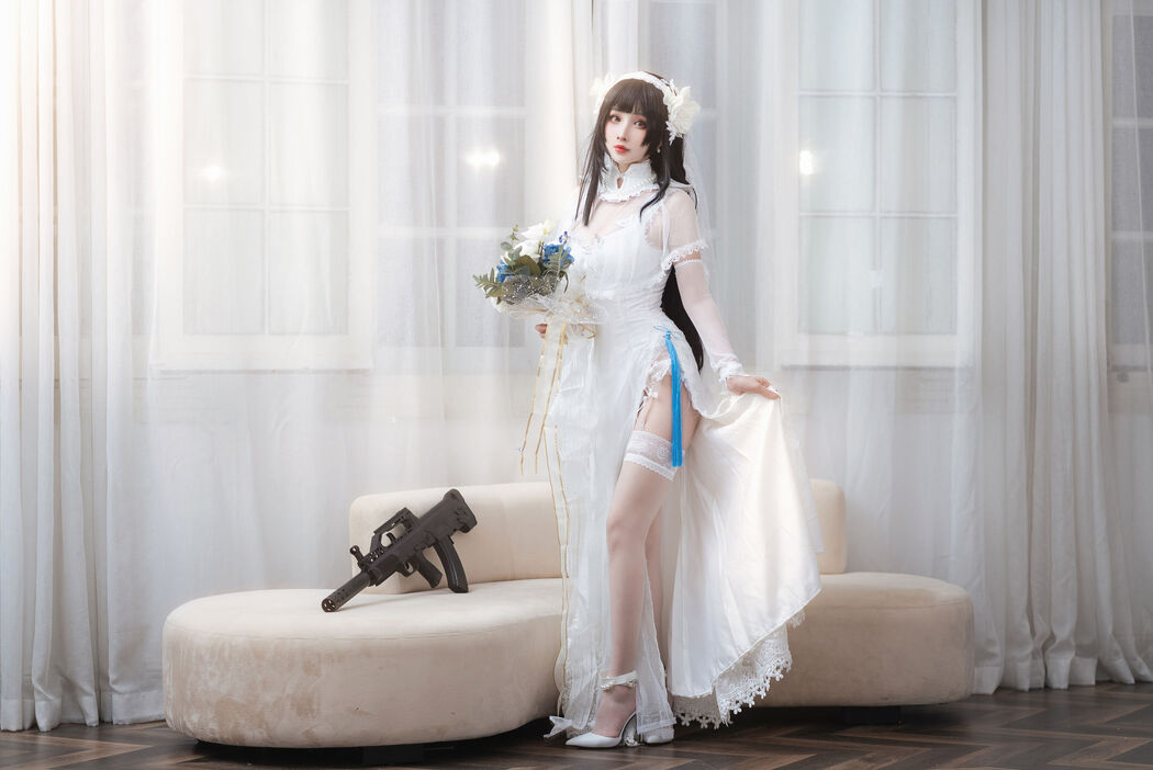 [Net Red COSER Photo] COS Welfare rioko Ryoko - 95 Flower Wedding