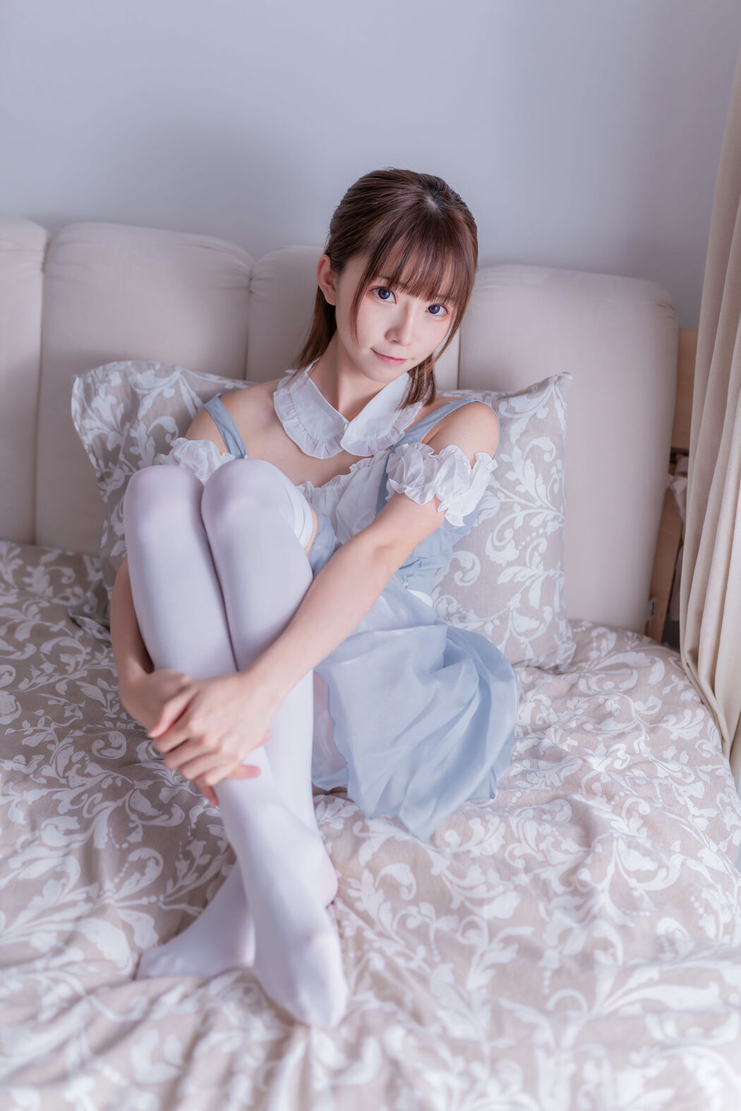[Net Red COSER Photo] Anime blogger Kitaro_ Kitaro - White Love Maid