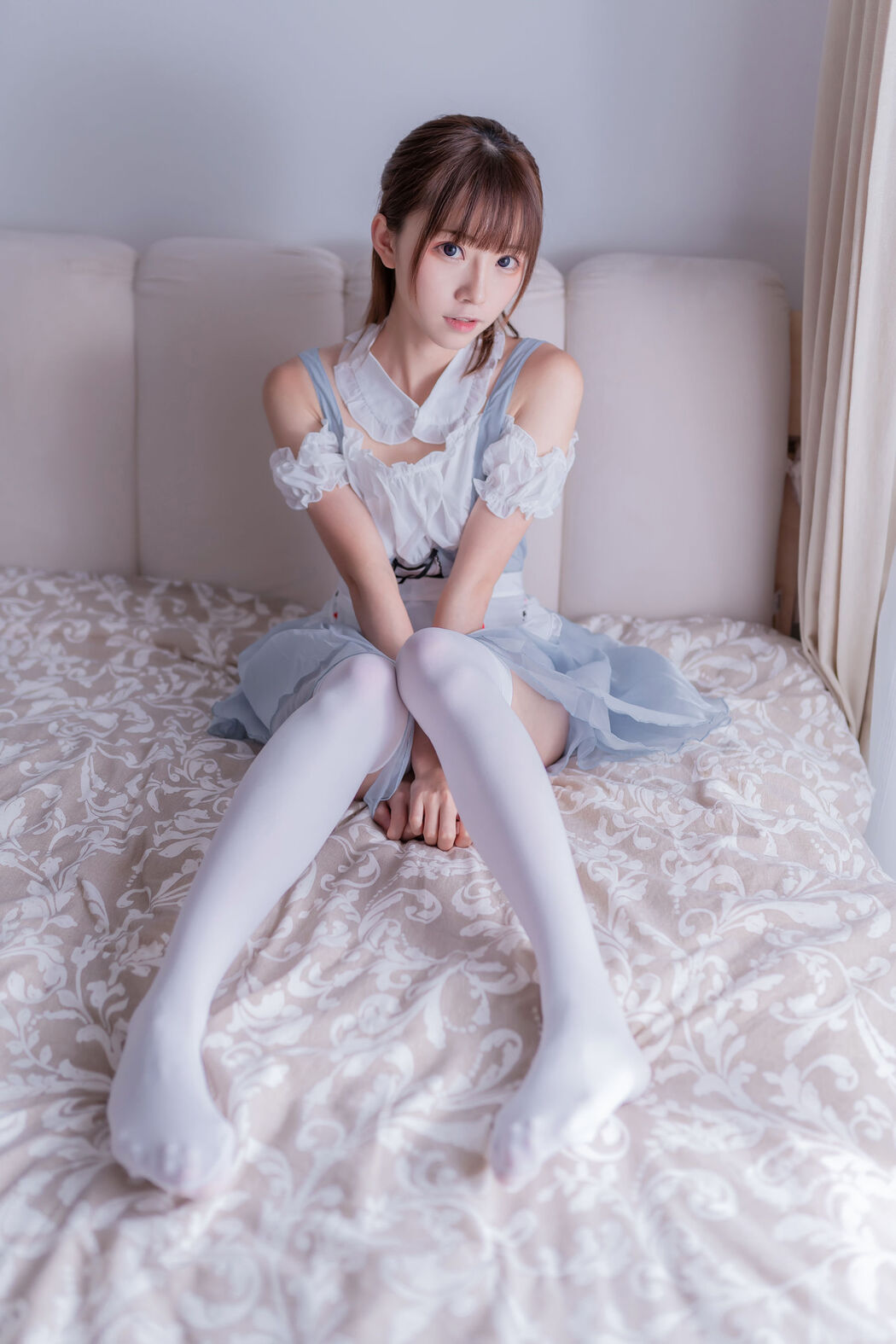[Net Red COSER Photo] Anime blogger Kitaro_ Kitaro - White Love Maid
