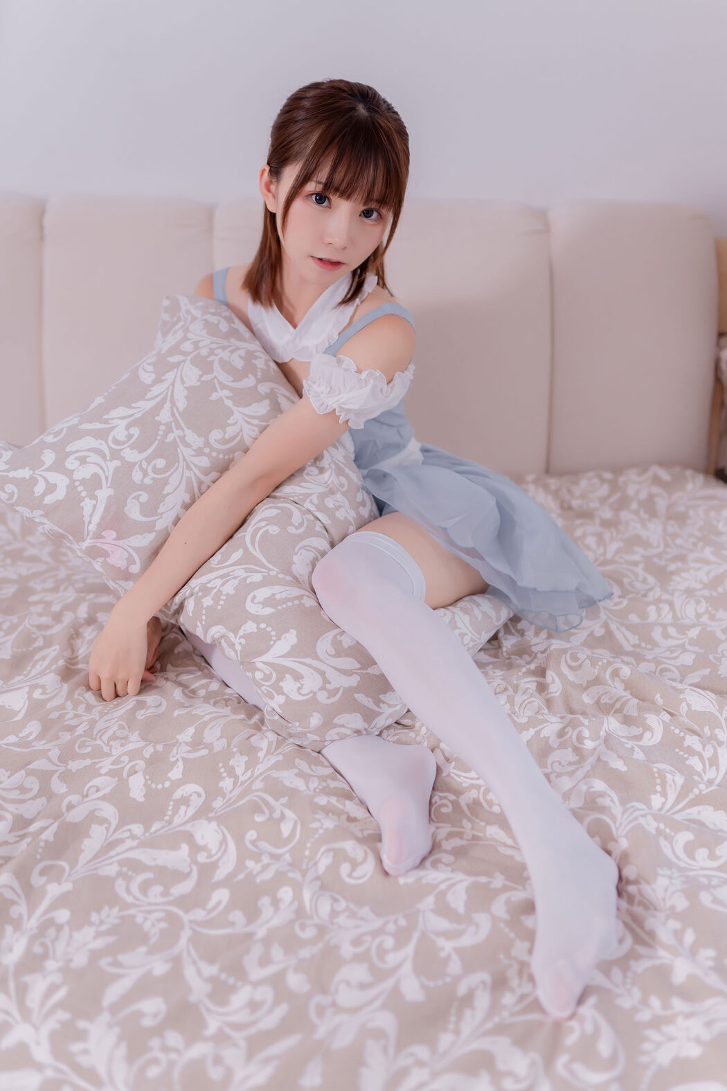 [Net Red COSER Photo] Anime blogger Kitaro_ Kitaro - White Love Maid