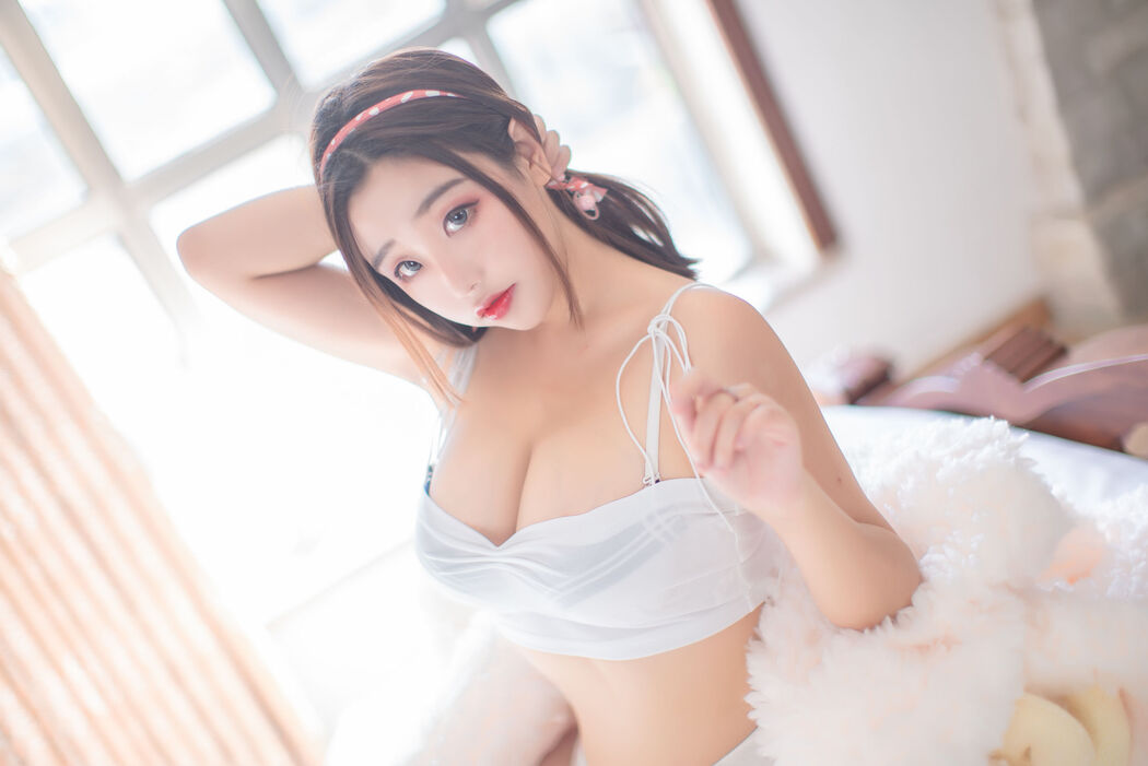[Internet celebrity COSER photo] Anime blogger Mu Ling Mu0 - Hot Spring 1