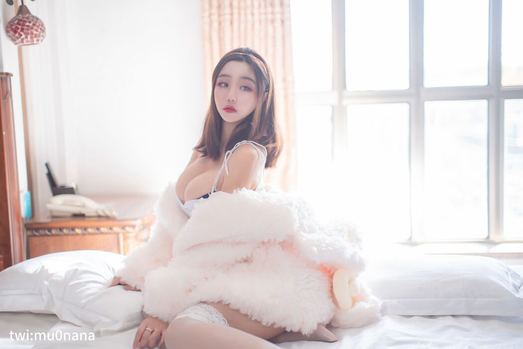 [Internet celebrity COSER photo] Anime blogger Mu Ling Mu0 - Hot Spring 1