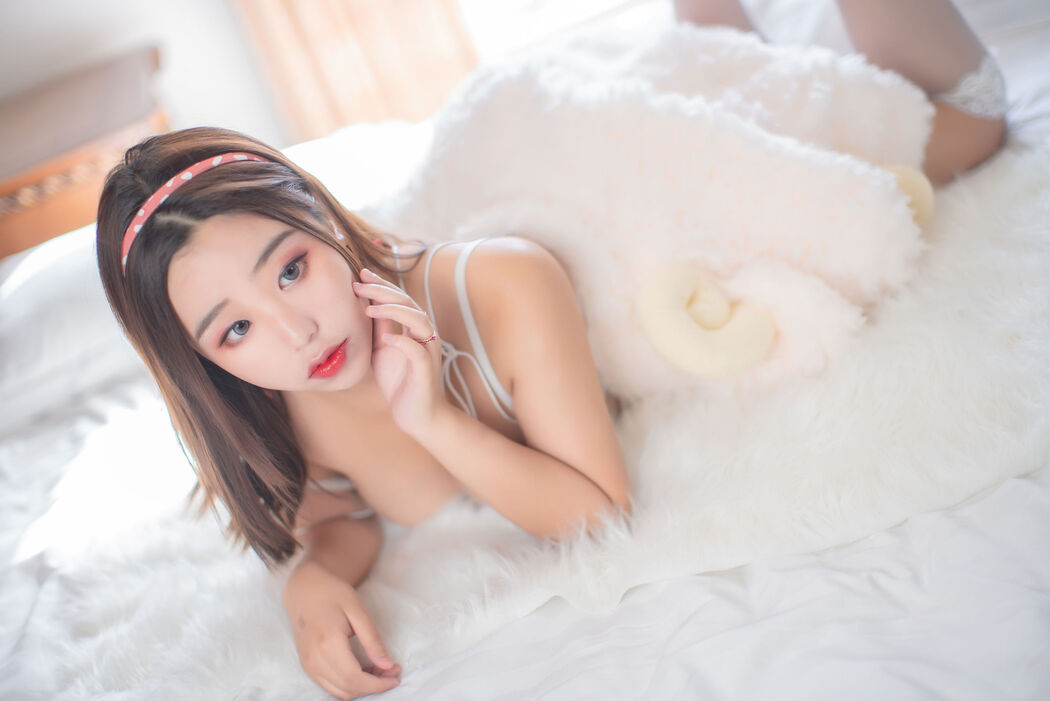 [Internet celebrity COSER photo] Anime blogger Mu Ling Mu0 - Hot Spring 1