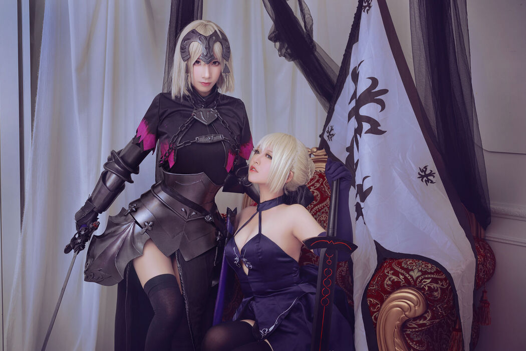 [Net Red COSER Photo] Banbanzi & Soso Sophia - Hei Zhen 1