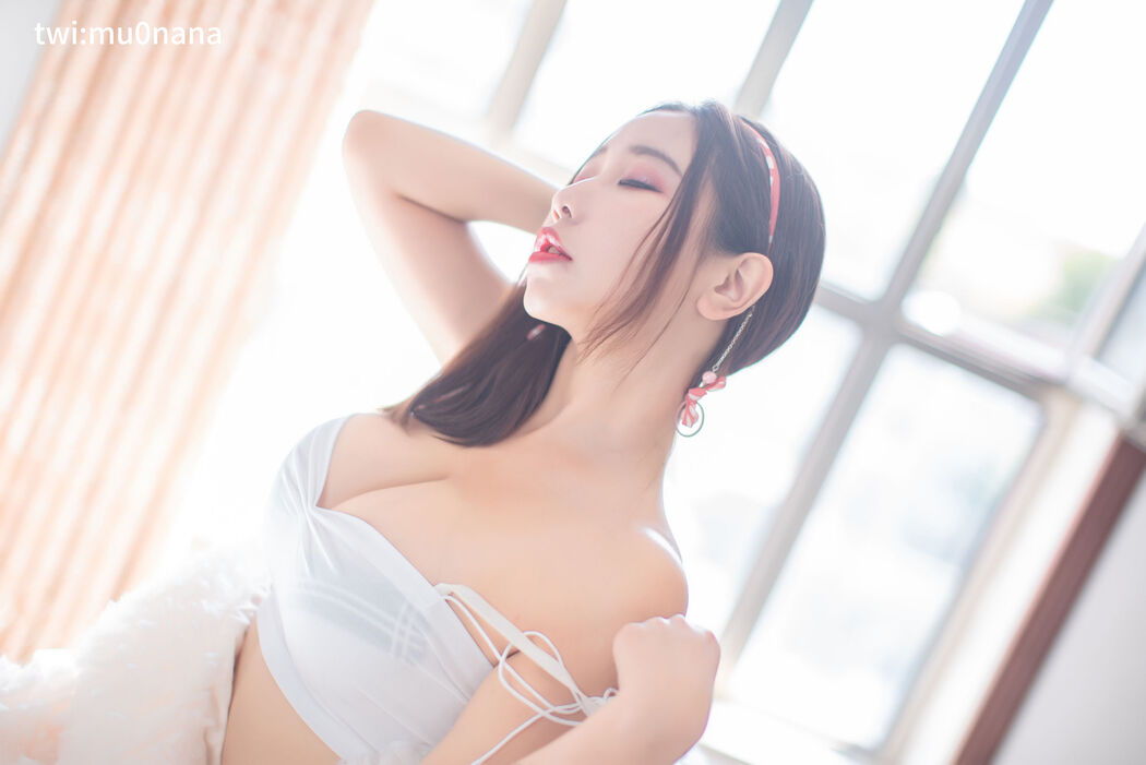 [Internet celebrity COSER photo] Anime blogger Mu Ling Mu0 - Hot Spring 1